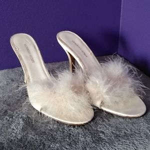 Marabou Slippers